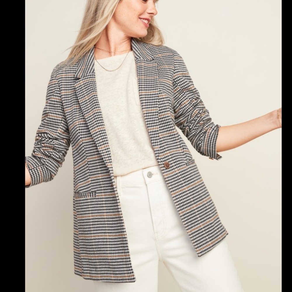 Old Navy Houndstooth Blazer